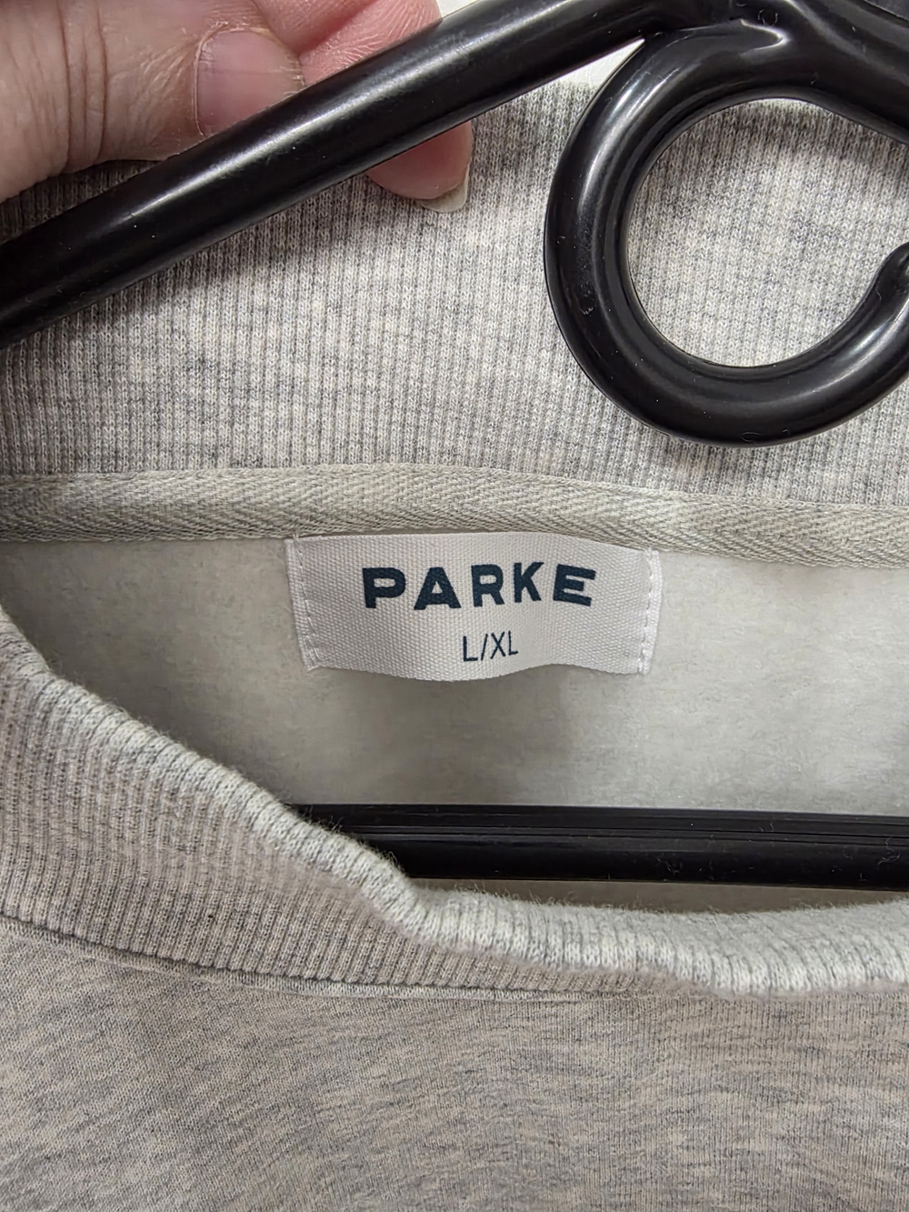 PARKE Gray Mock Neck - Picture 6 of 8